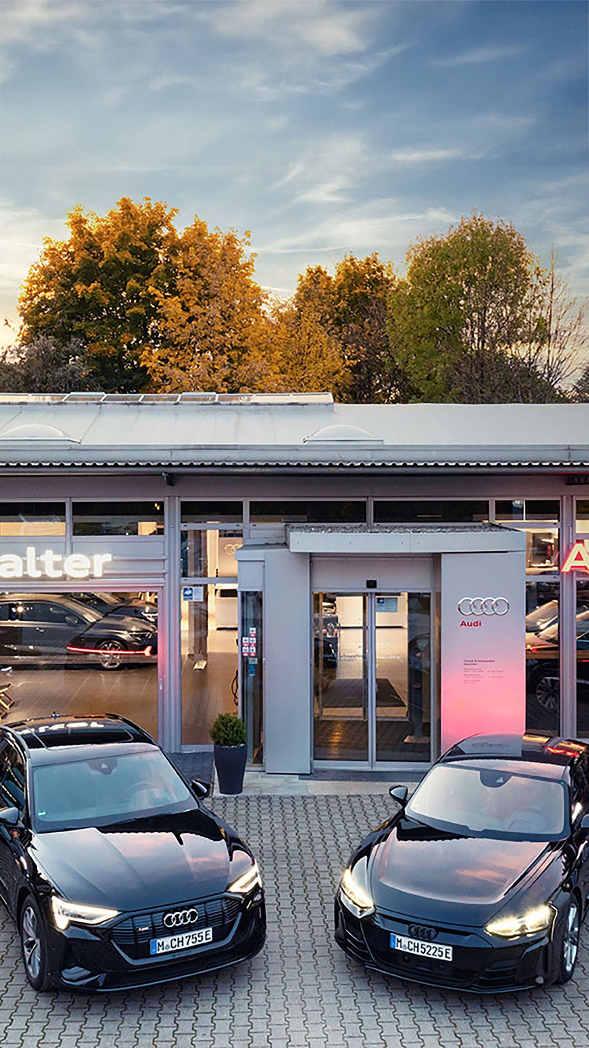 Außenansicht Autohaus Christl & Schowalter