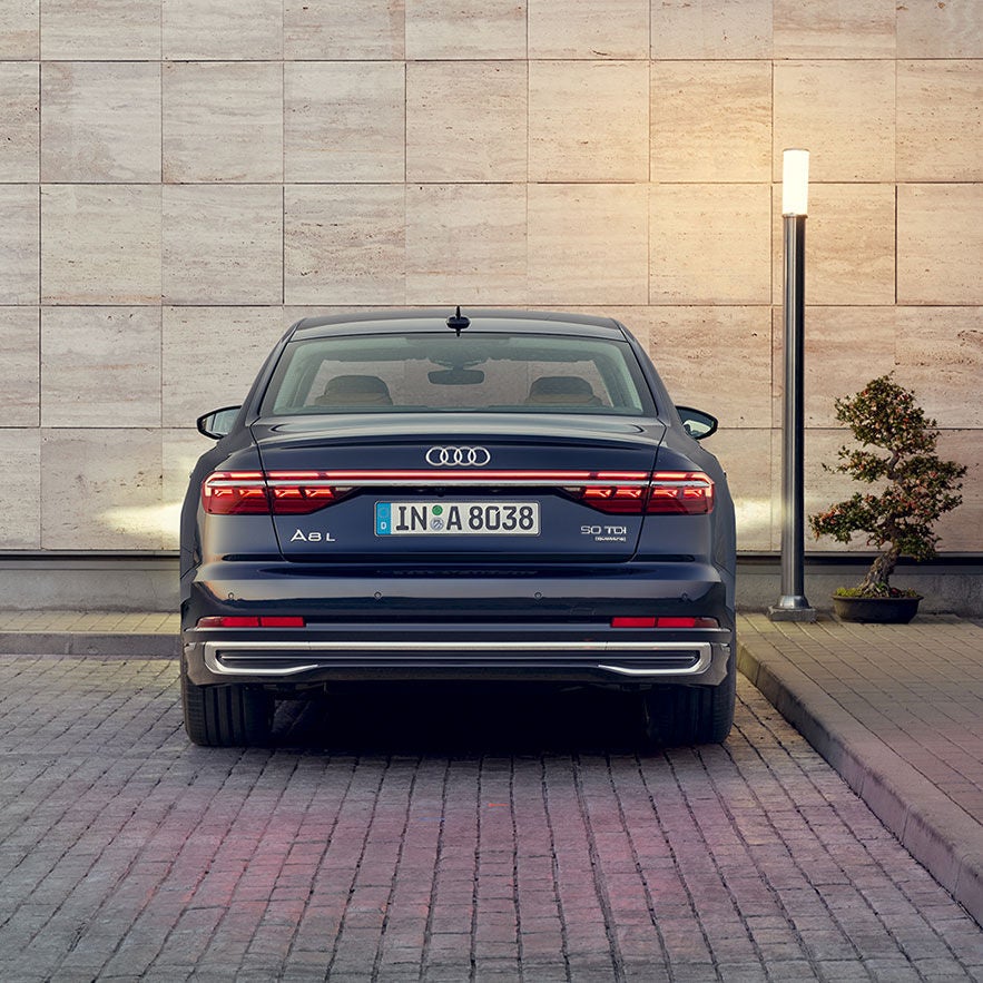 A8 L MY 2022 Rear View