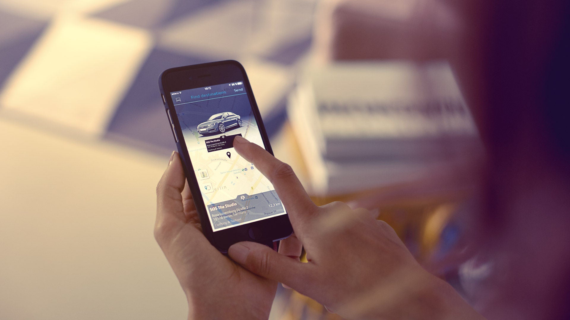 Navegación e infotainment de Audi connect