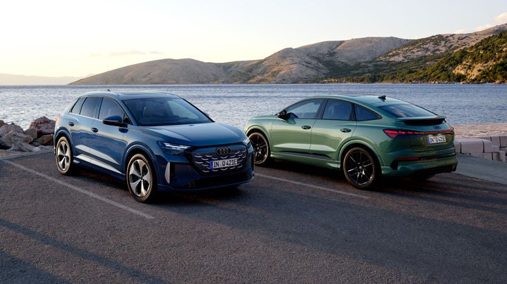 Audi Q4 e-tron -näyttely