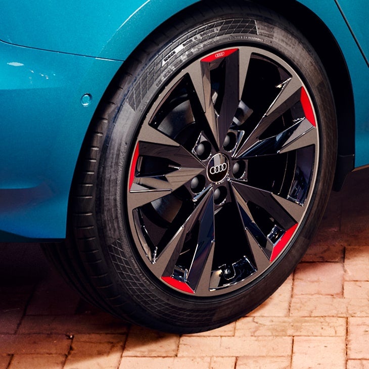 Alloy wheels of the Audi A3 Sportback