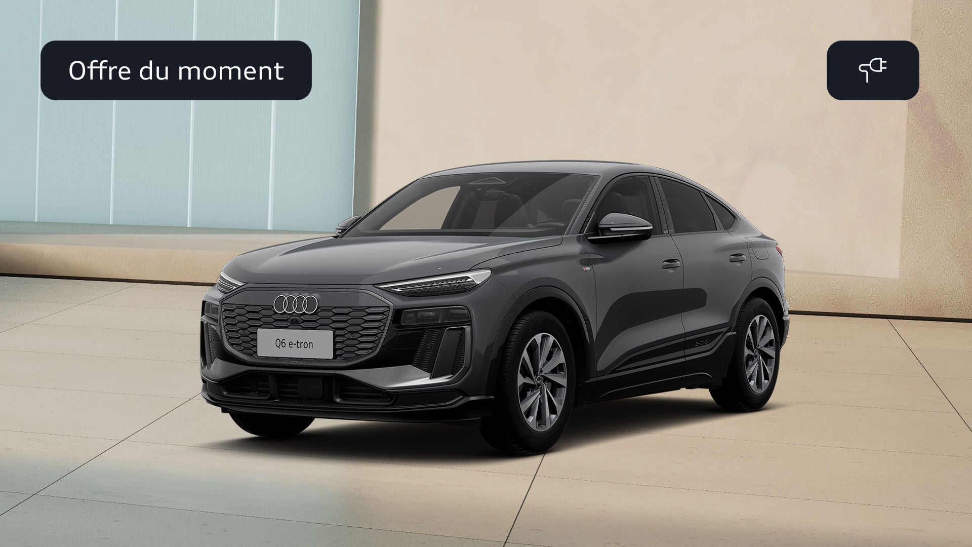 Audi Q6 Sportback e-tron 100% électrique