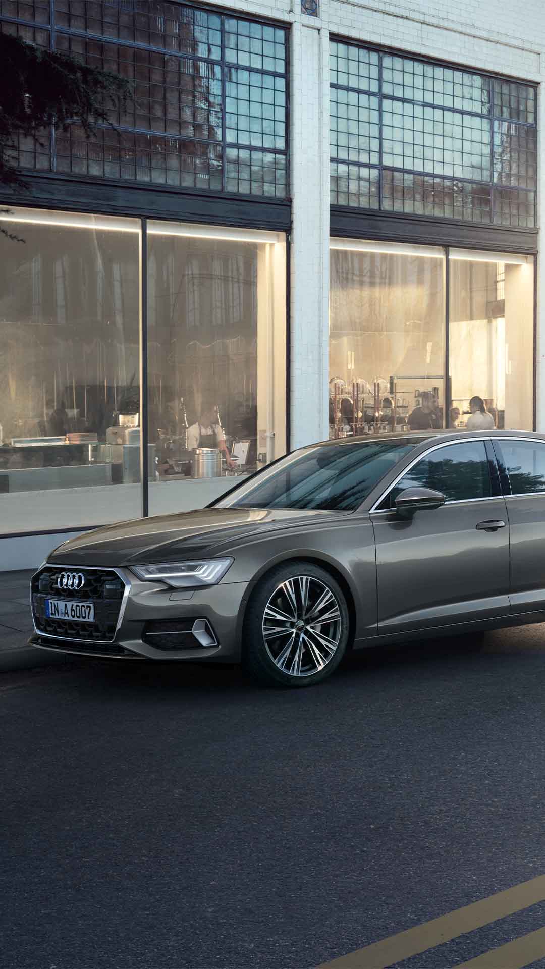 Front view Audi A6 Limousine