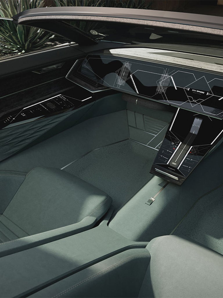 Kupeen i Audi skysphere