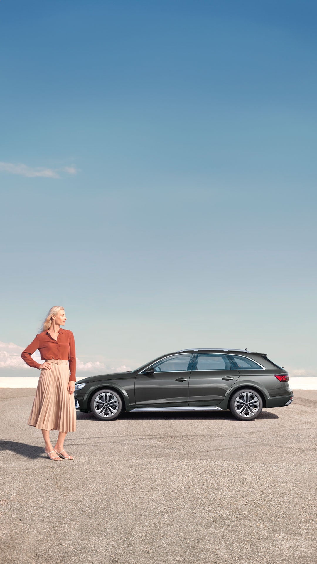 Foto de un Audi A4 de ocasión, un Audi A4 seminuevo o un Audi A4 de segunda mano