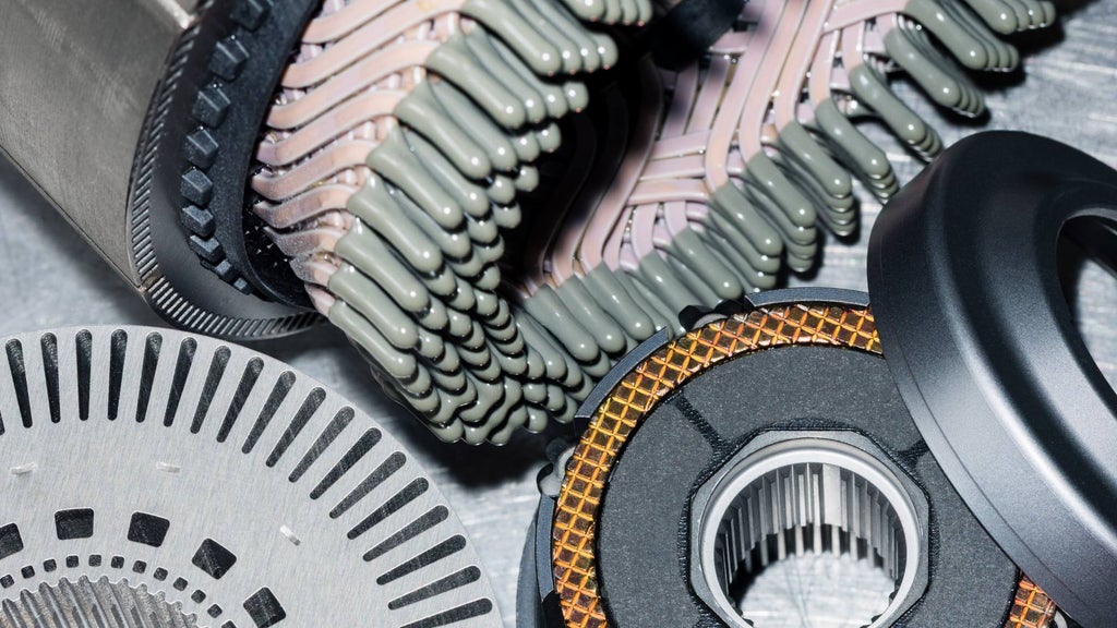 Detailansicht von technischen Komponenten