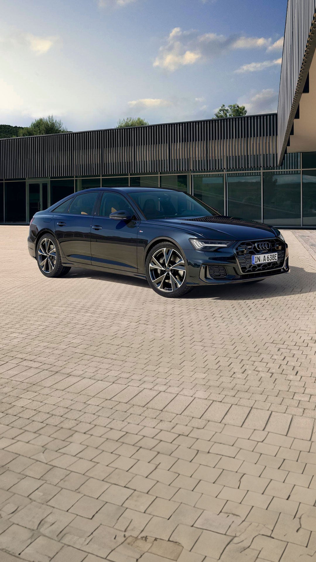 Foto del exterior del Audi A6 TFSIe