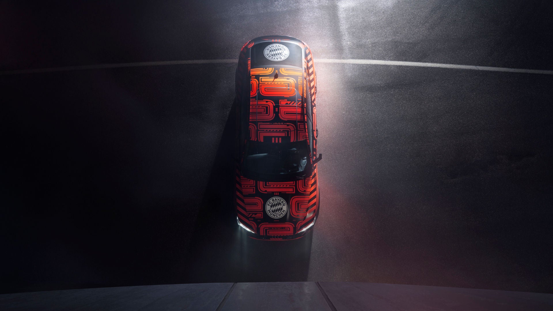 Audi e-tron triple 2020 Draufsicht