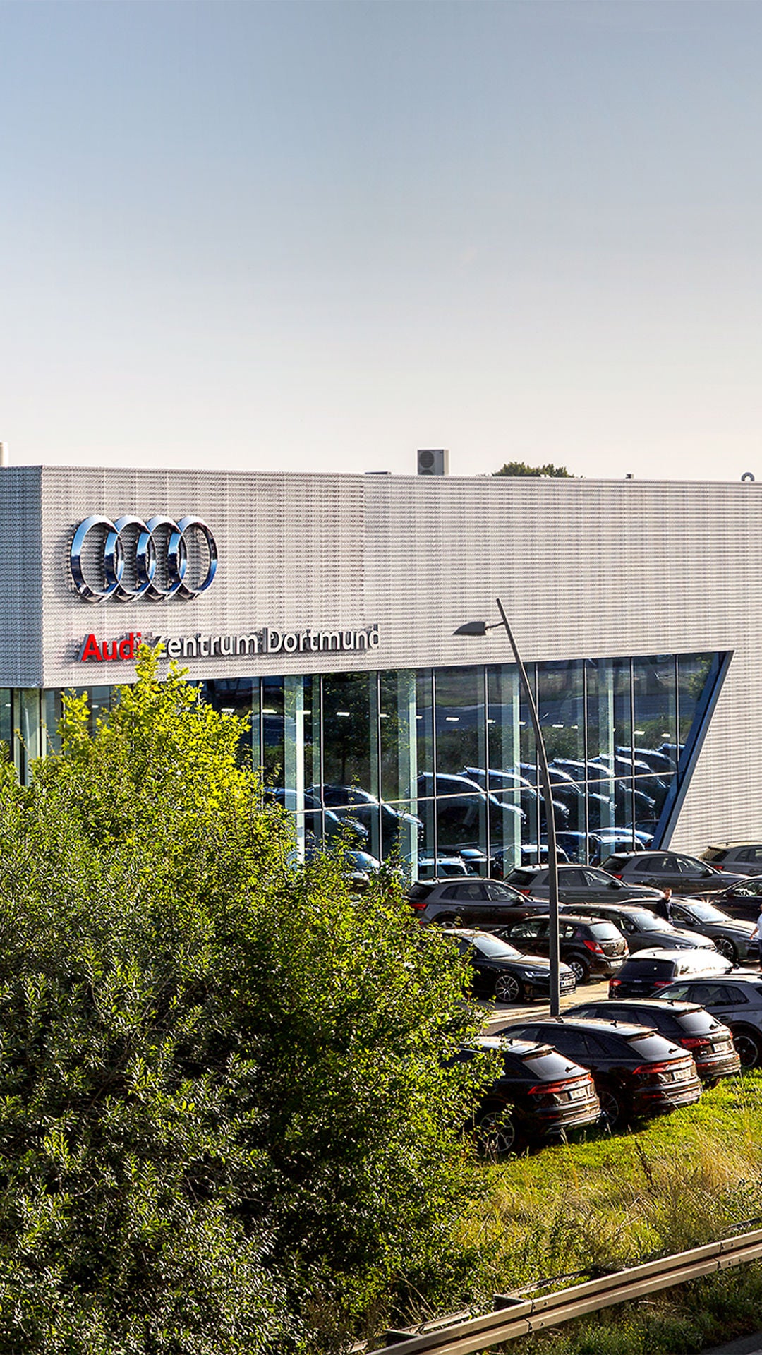 Außenansicht Audi Zentrum Dortmund
