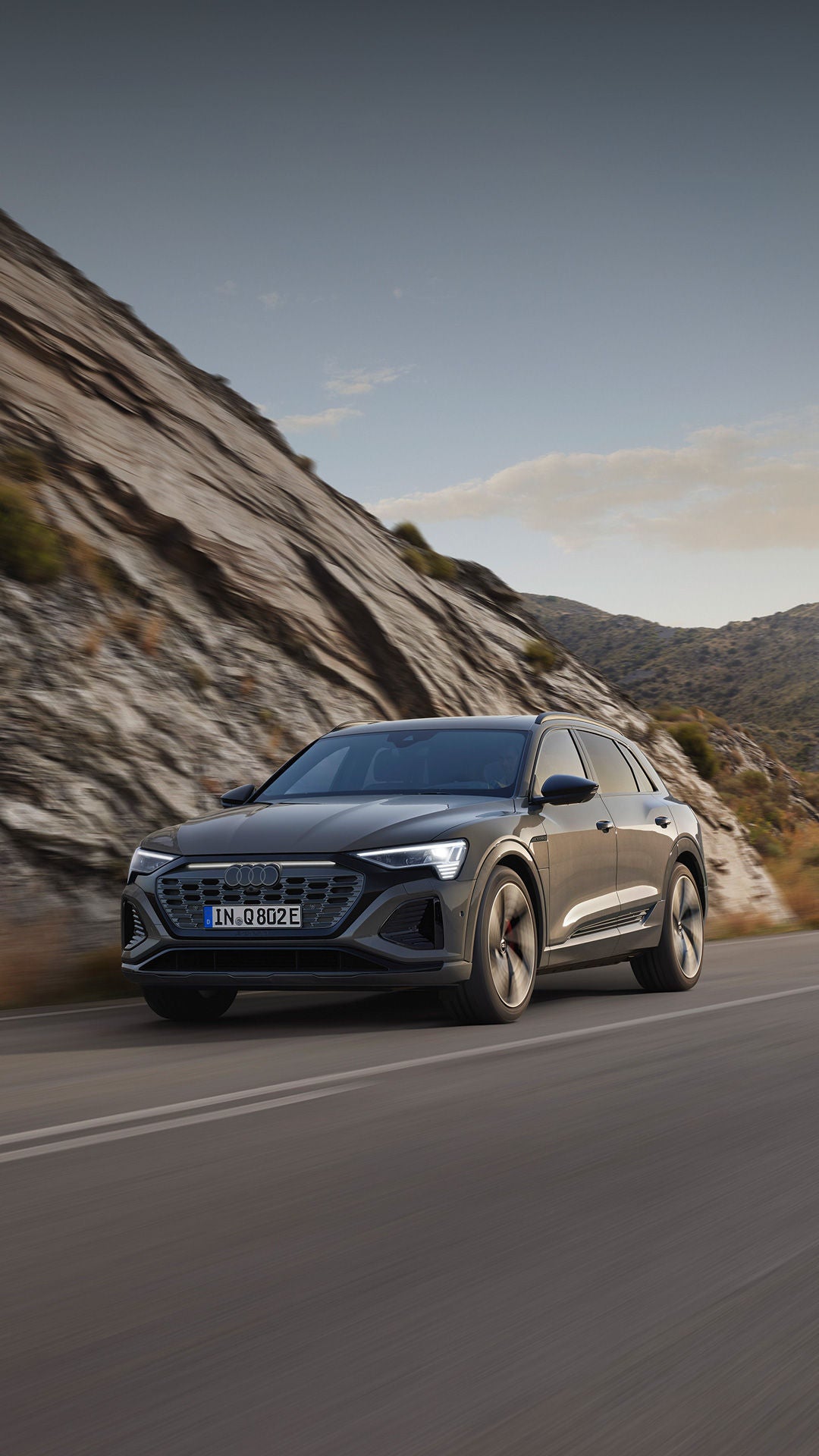 Foto de la asistencia en carretera de Audi.