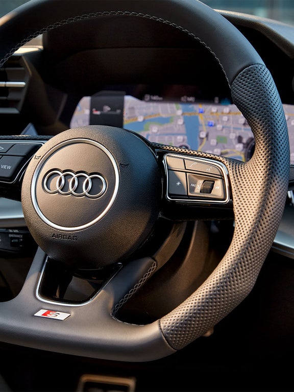 Audi S3 Sportback stearing wheel