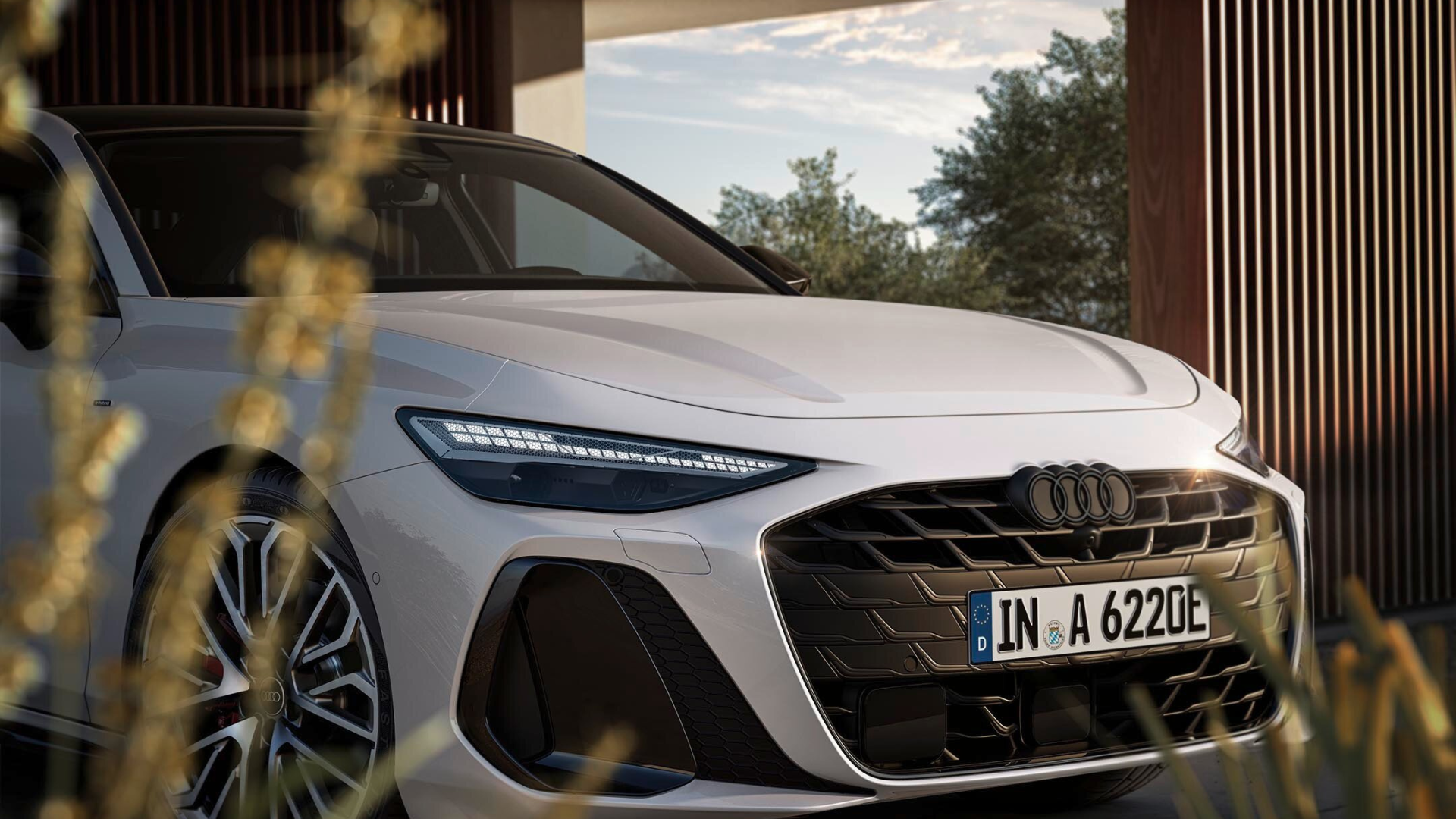 Audi A6 with Matrix LED Headlights