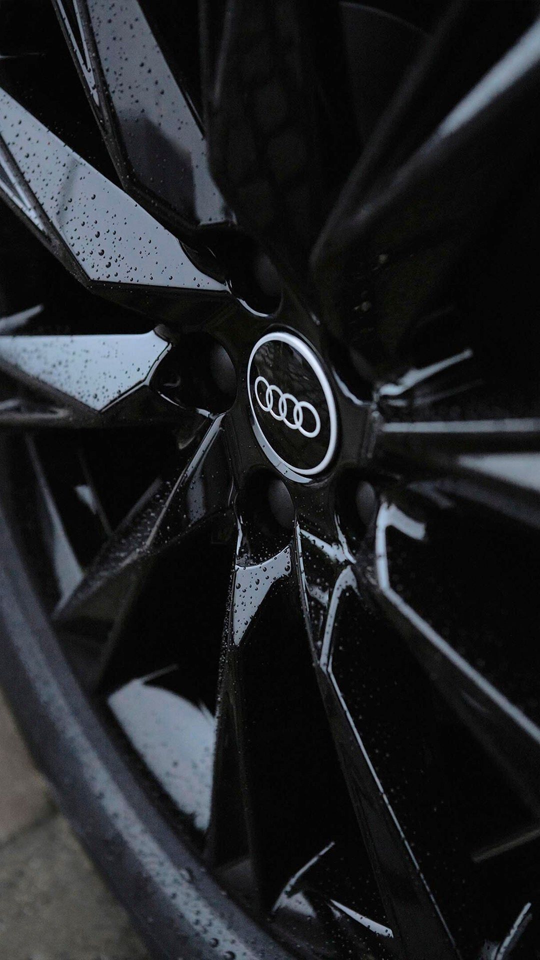 Foto de las llantas originales Audi.