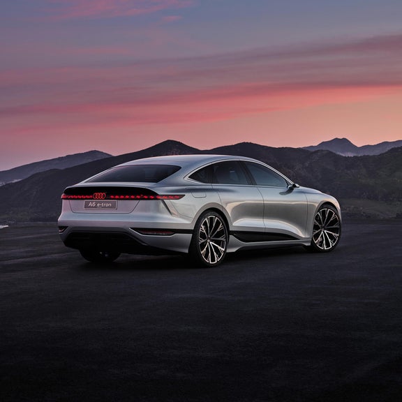 Tecnología de los faros OLED del Audi A6 Avant e-tron 