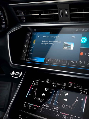 Foto de la tienda de aplicaciones de Audi.