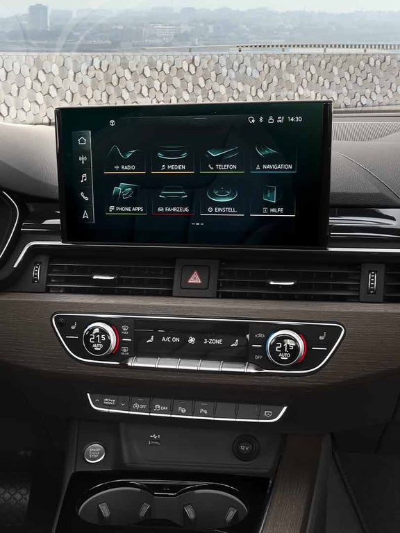 A5 Sportback Display in the interior