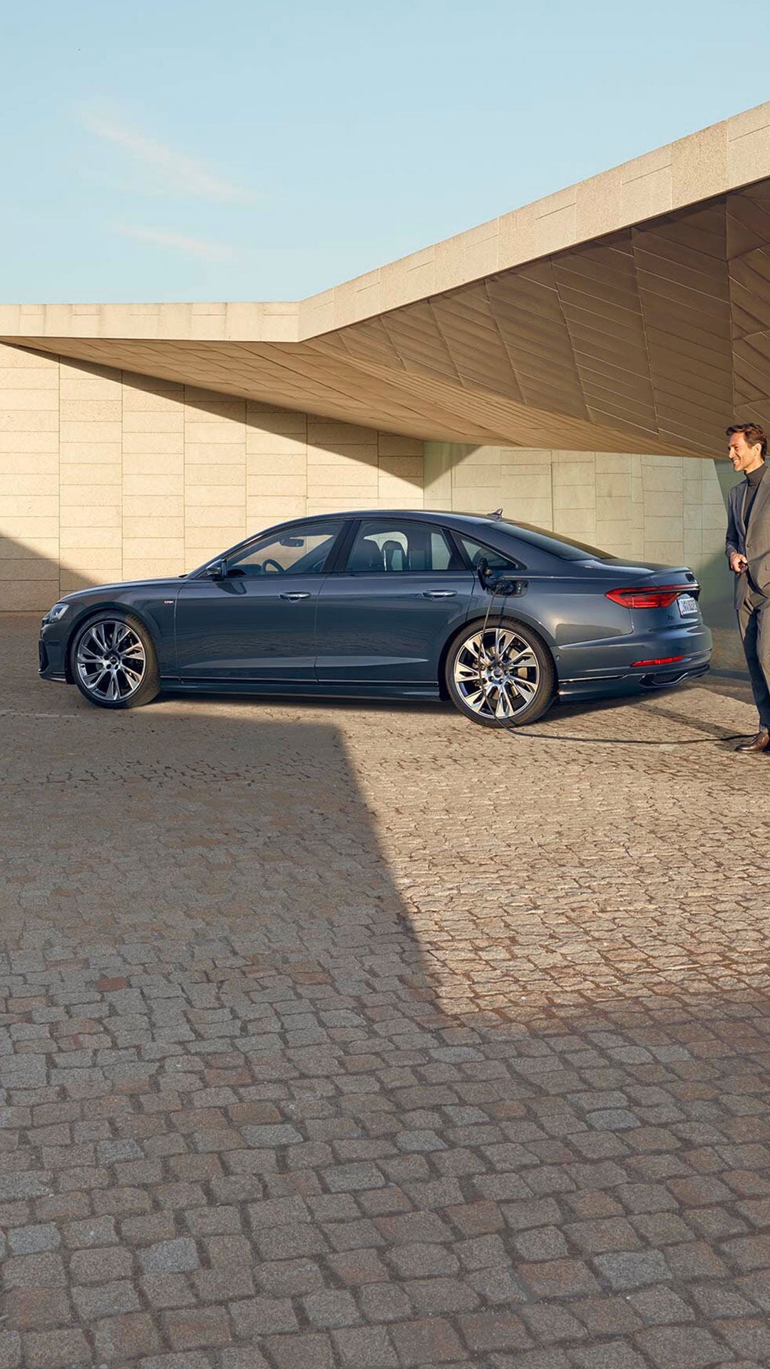 Foto del interior del Audi A8