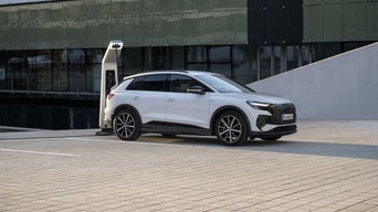 Foto de un modelo eléctrico de Audi.