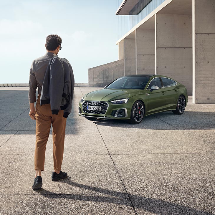 Foto del servicio de recambio original Audi reacondicionado de la gama canje. 