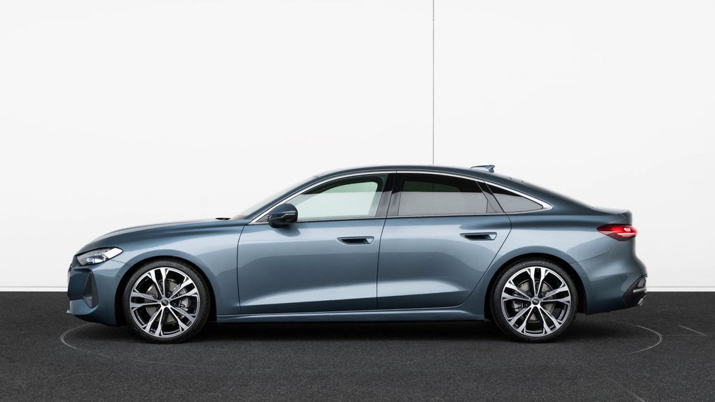 Side view of the Audi A5