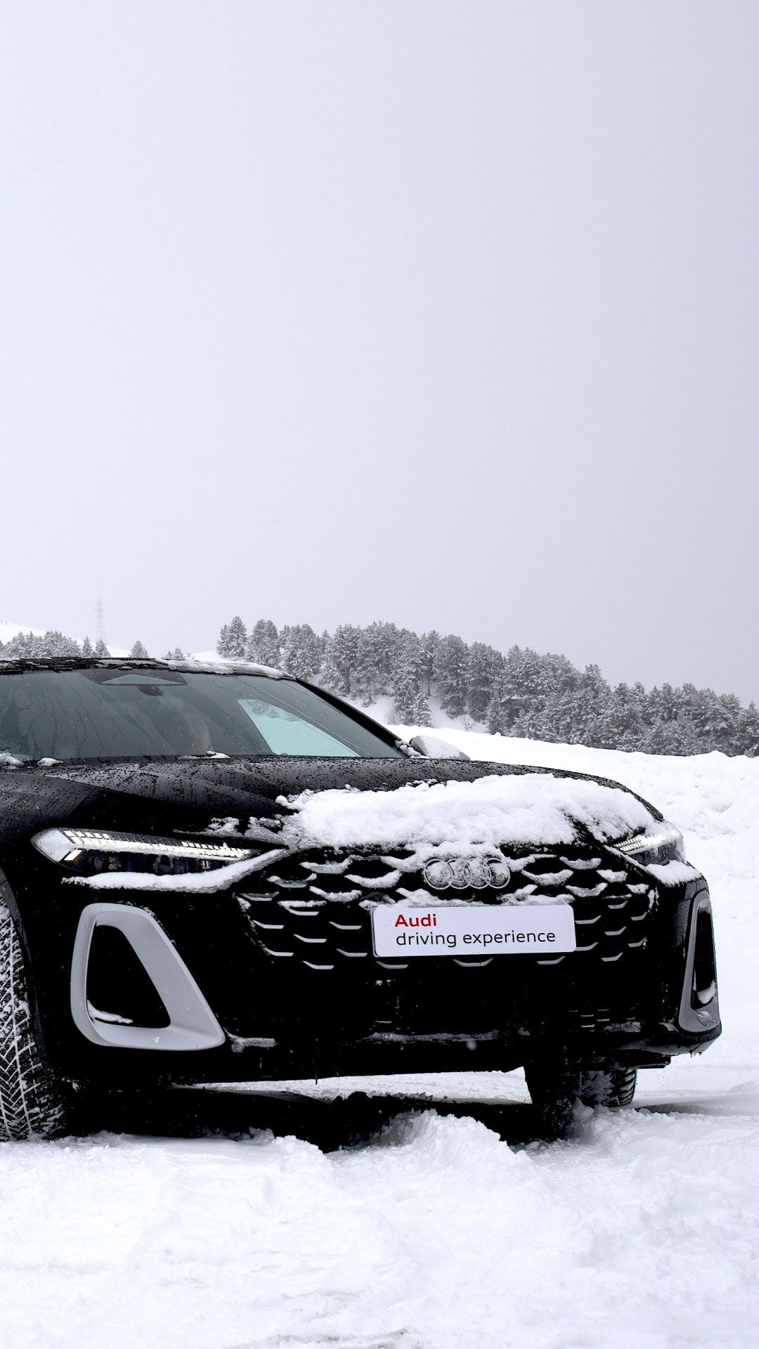 Winter Audi driving experience Sierra Nevada 