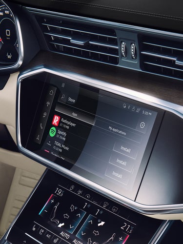 MMI-Display Audi A6 sedán
