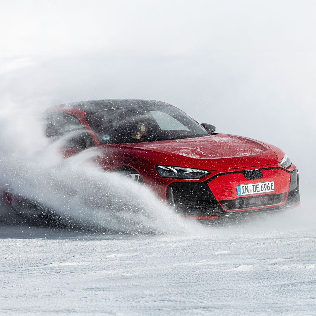 Audi Ice Experience Audi RS e-tron GT
