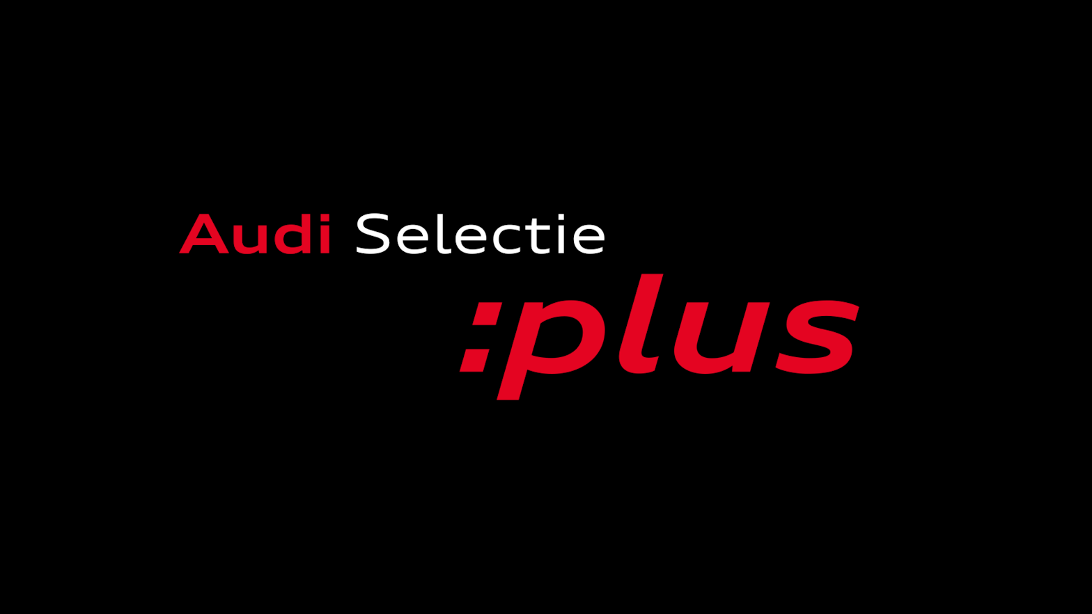 Logo Audi Selectie :plus