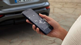 Foto del Planificador de rutas e-tron de Audi connect.