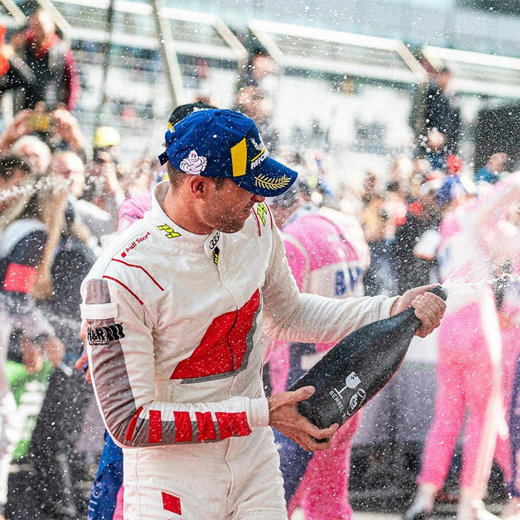 Two other Audi R8 LMS cars managed to make it into the top 10 overall: Michele Beretta, Kuba Giermaziak, Kim-Luis Schramm and Markus Winkelhock in the car from Scherer Sport Team Phoenix finished fifth. The number 24 car from the Lionspeed by Car Collection Motorsport team, with Mattia Drudi, Patrick Kolb, Christopher Mies and Patric Niederhauser sharing the cockpit, finished in sixth place. The sister car from Lionspeed by Car Collection Motorsport, with Dennis Fetzer, Klaus Koch, Dennis Marschall and Simon Reicher, finished 13th. The number 5 car from Scherer Sport Team Phoenix, shared by Ricardo Feller, Kelvin van der Linde, Vincent Kolb and Frank Stippler, was the only one of a total of seven Audi R8 LMS cars that had to retire early after van der Linde collided with a lapped car during the night.