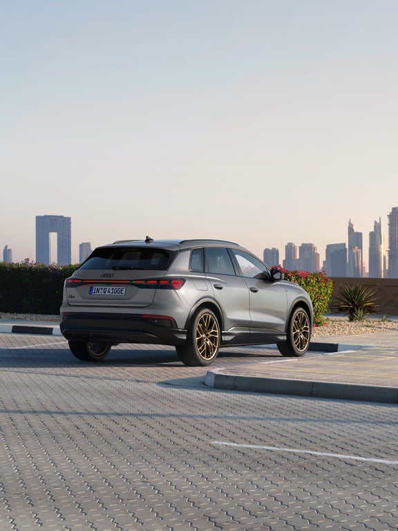 Audi Q4 e-tron sett bakfra