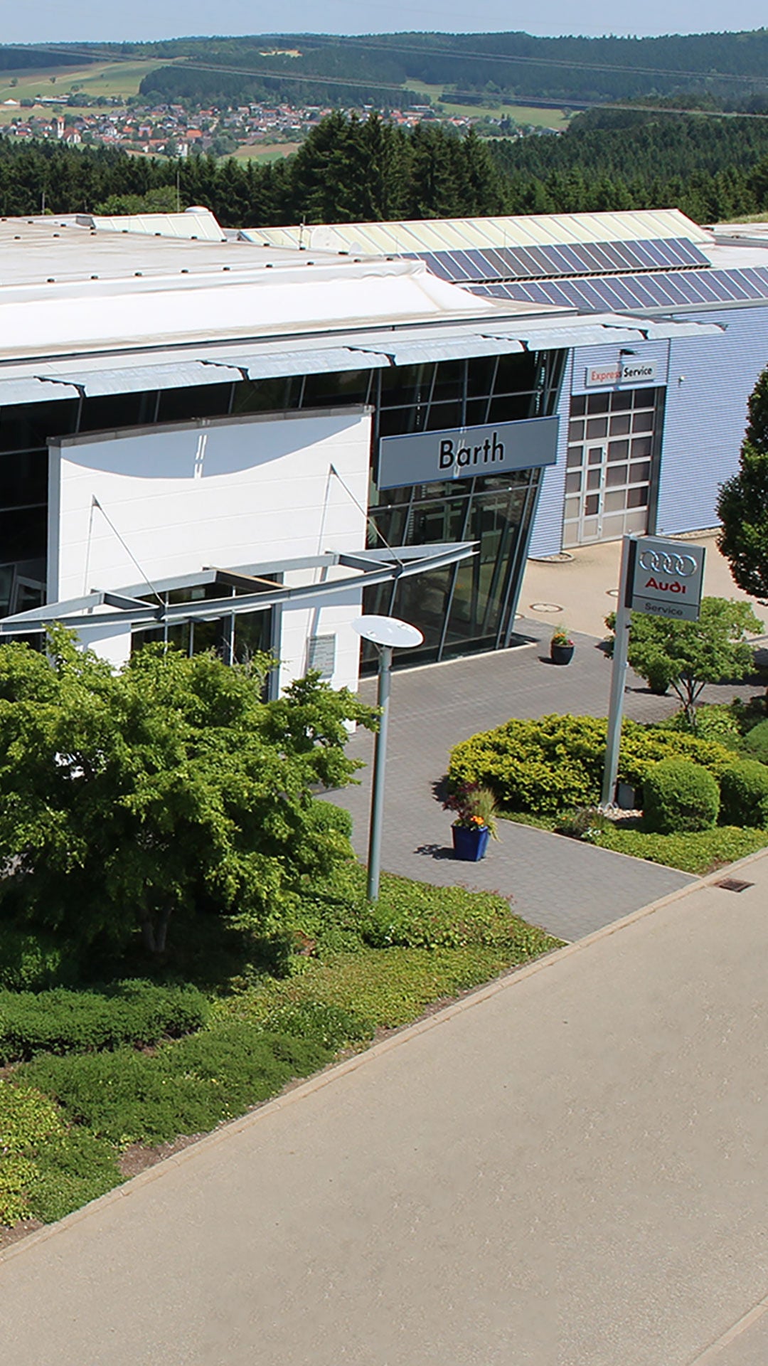 Außenansicht Autohaus Friedrich Barth GmbH & Co. KG