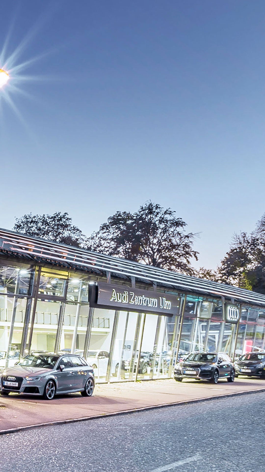 Außenansicht Audi Zentrum Ulm