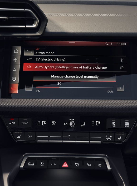 Display with Drive and charging Drive modes