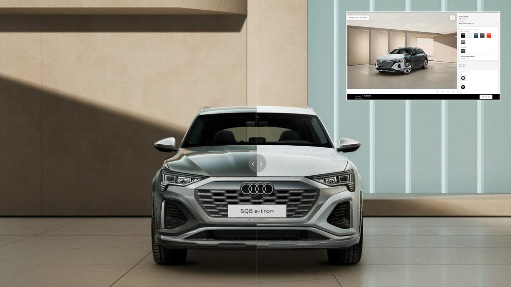 Audi SQ8 e-tron in der Konfiguration