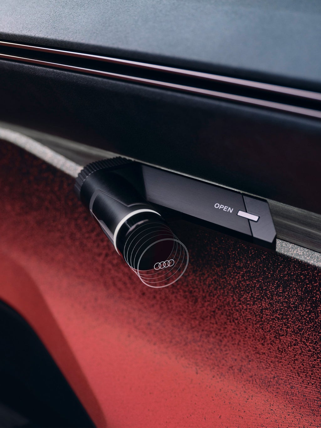 Kupeen i Audi activesphere concept.