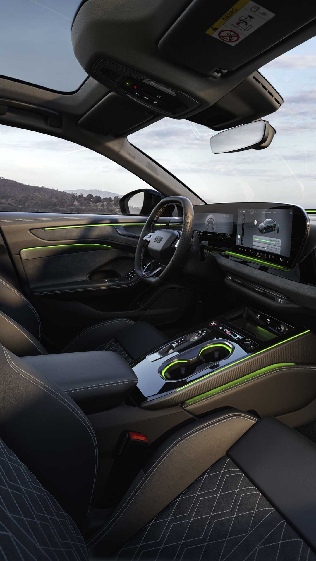 Foto del Audi A6 e-hybrid. 