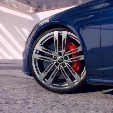 Foto del servicio de cambio de neumáticos AO de Audi Service. 