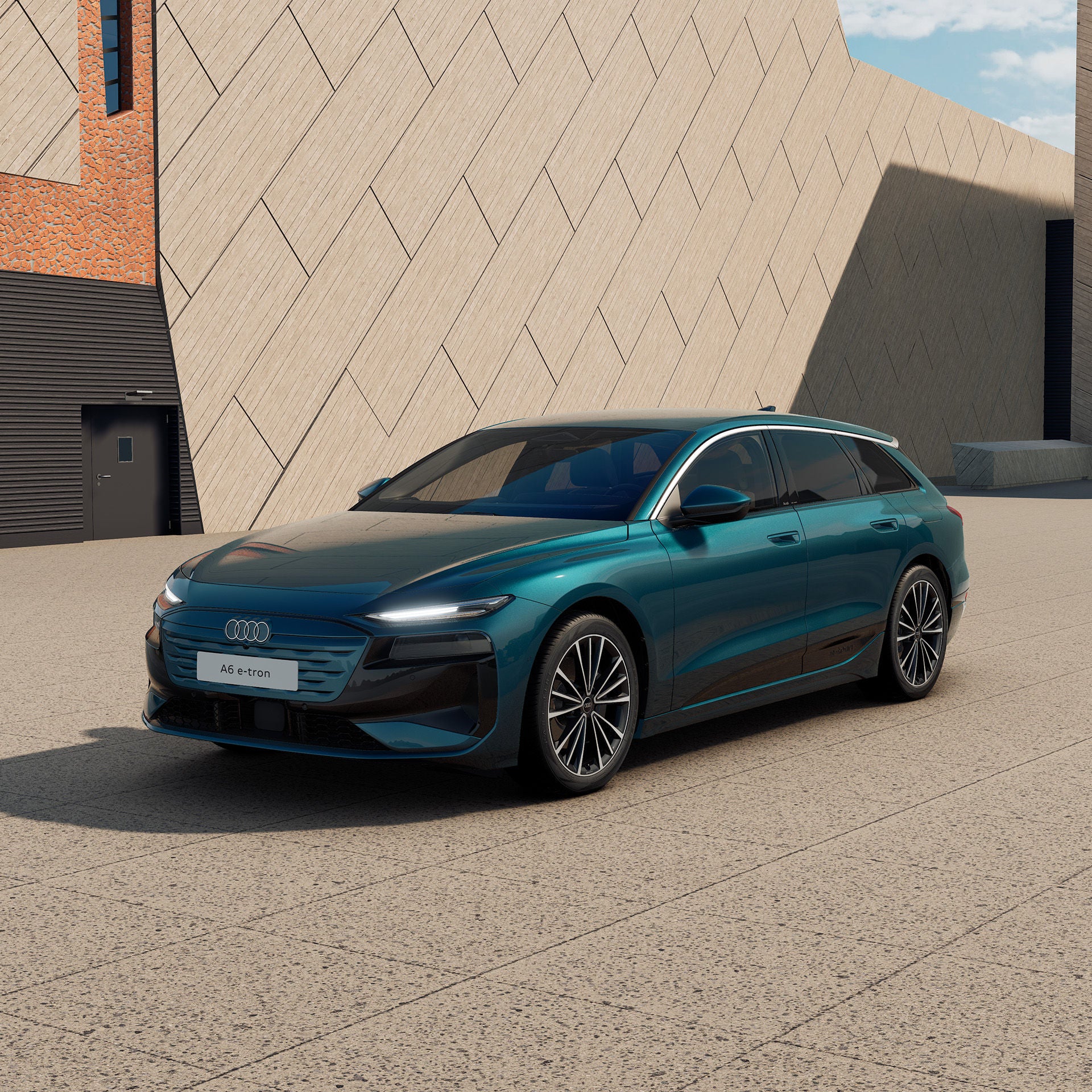 3/4 Ansicht A6 Avant e-tron