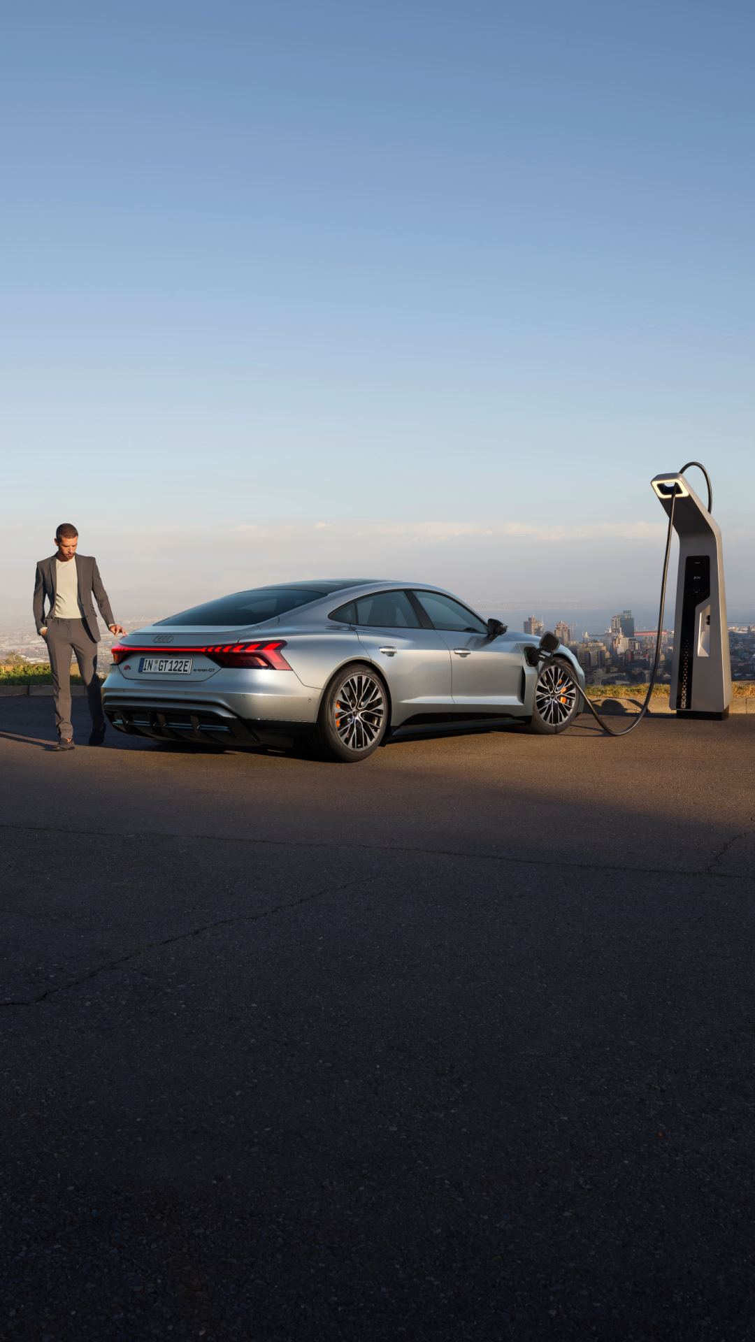 La chaîne d'énergie des voitures 100% électriques Audi e-tron