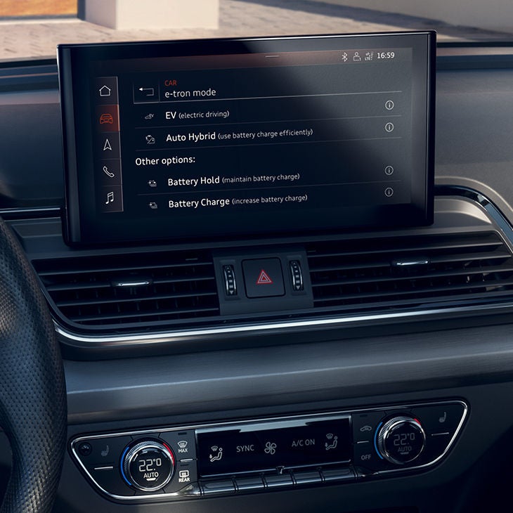 MMI system Audi Q5 TFSI e