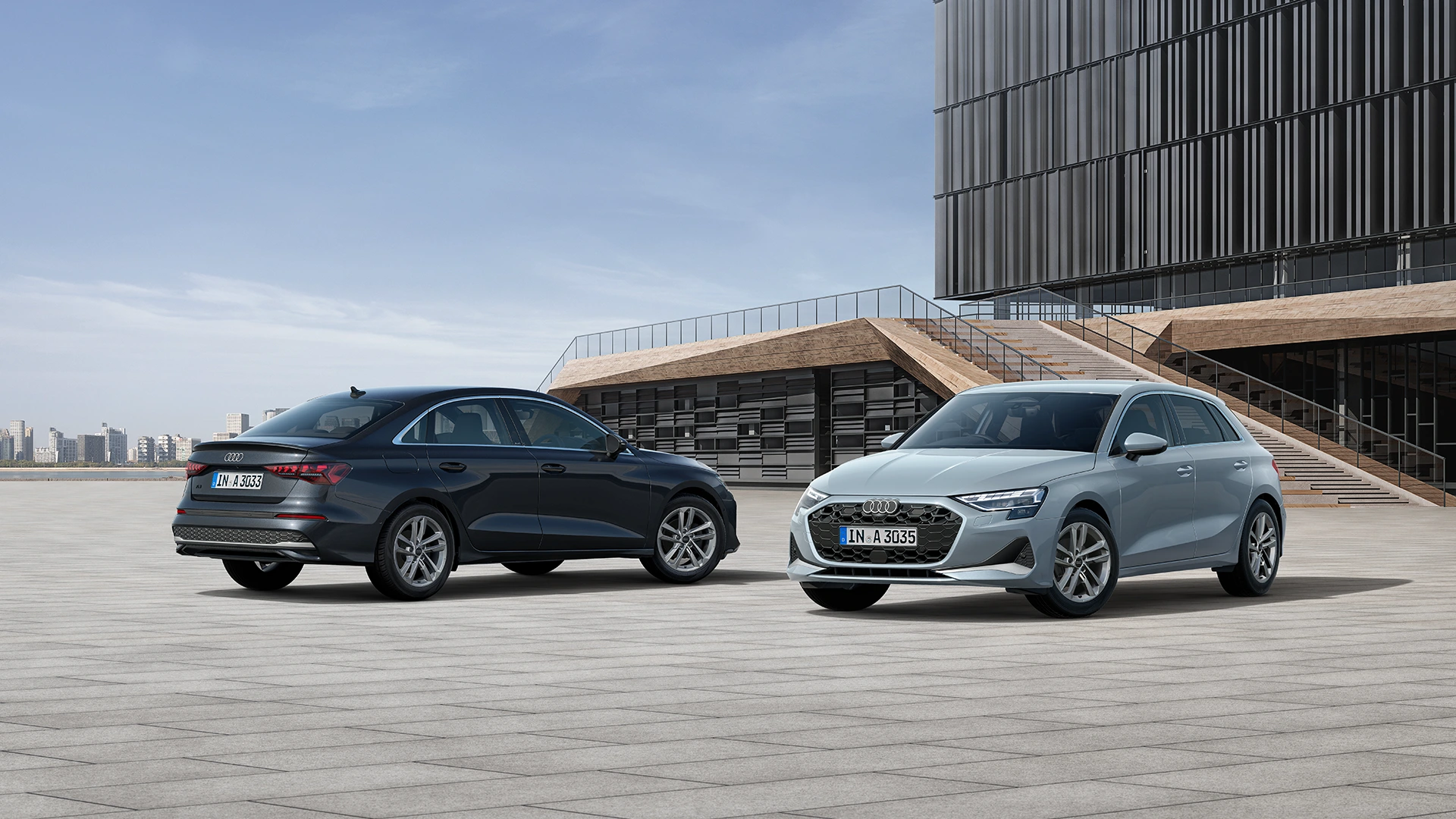 Audi A3 Sportback urban mode Audi A3 Sedan urban mode
