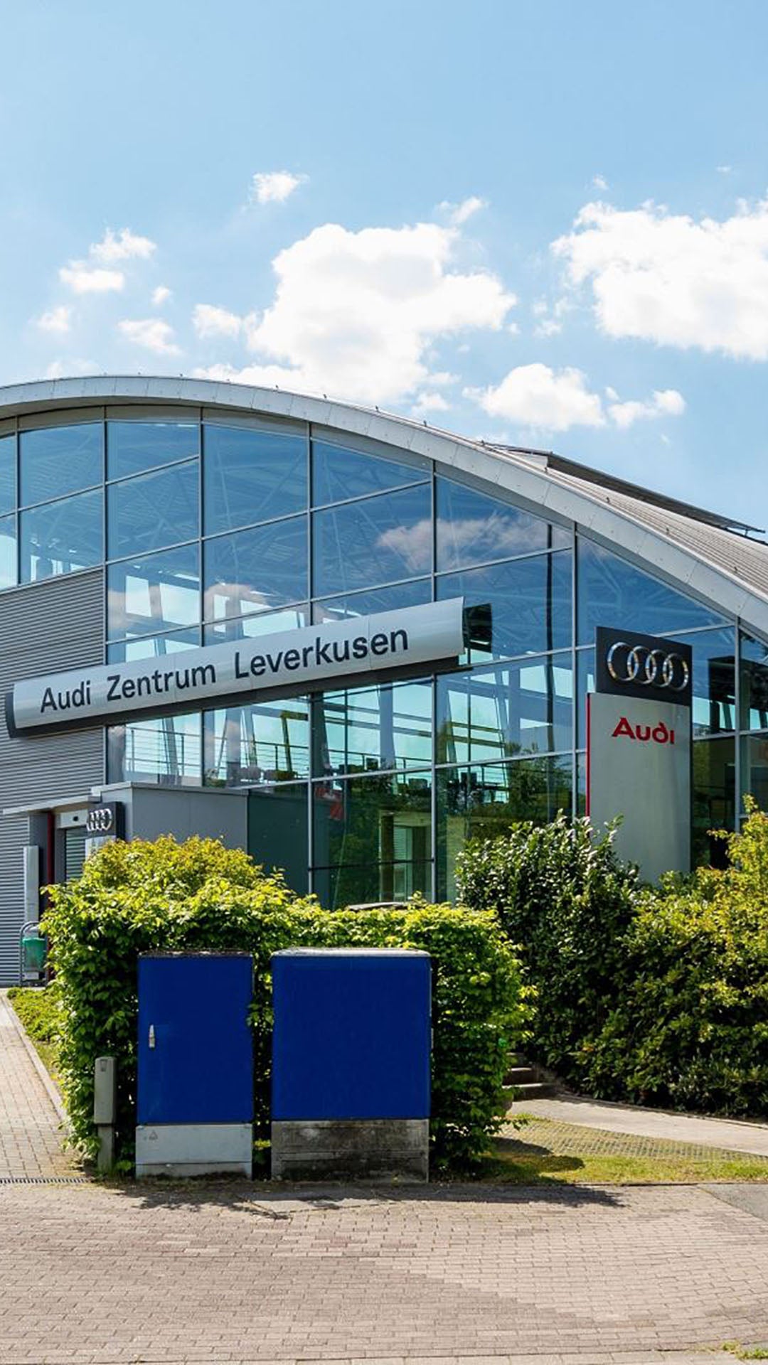 Außenansicht Audi Zentrum Leverkusen