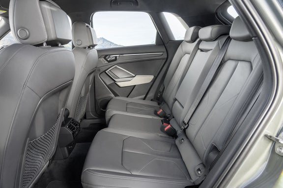 Audi Q3 rear seat