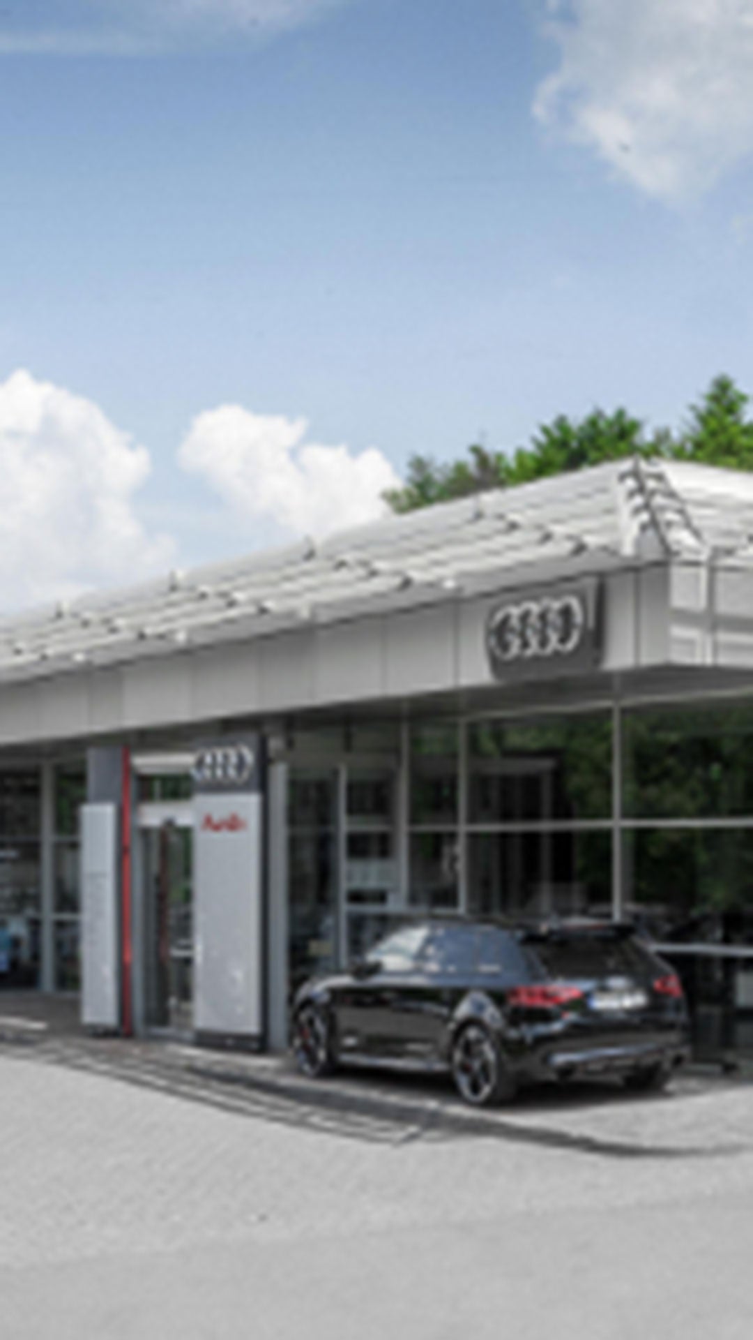 Außenansicht Autohaus Marnet