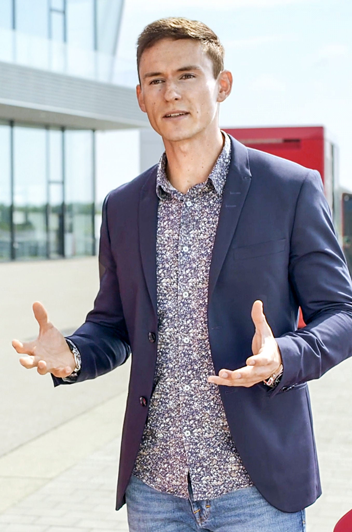 Porträt von Ewald Kreml.