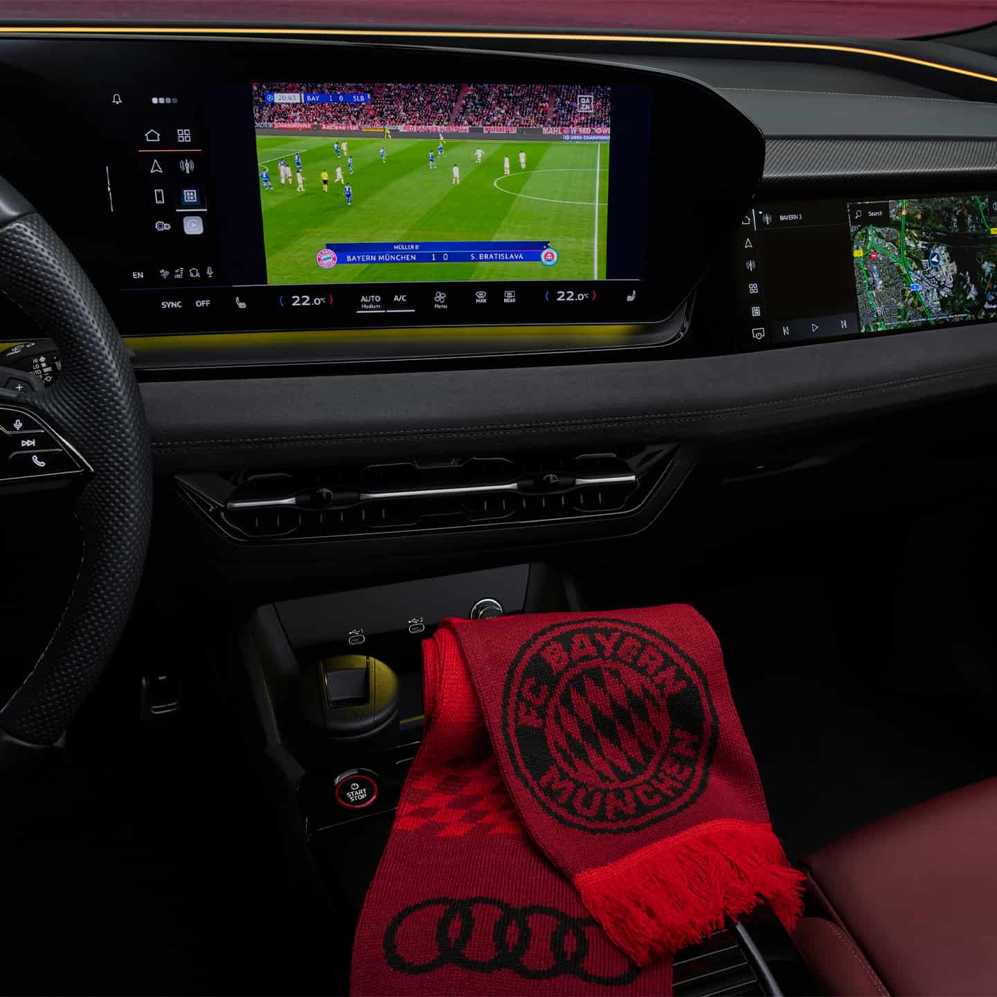 Audi and DAZN bring major-league thrills to your car