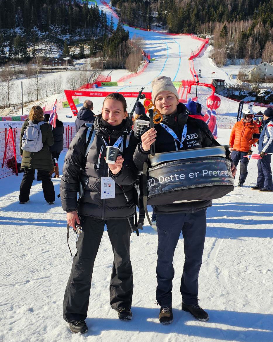 Audi pretzels på Kvitfjell