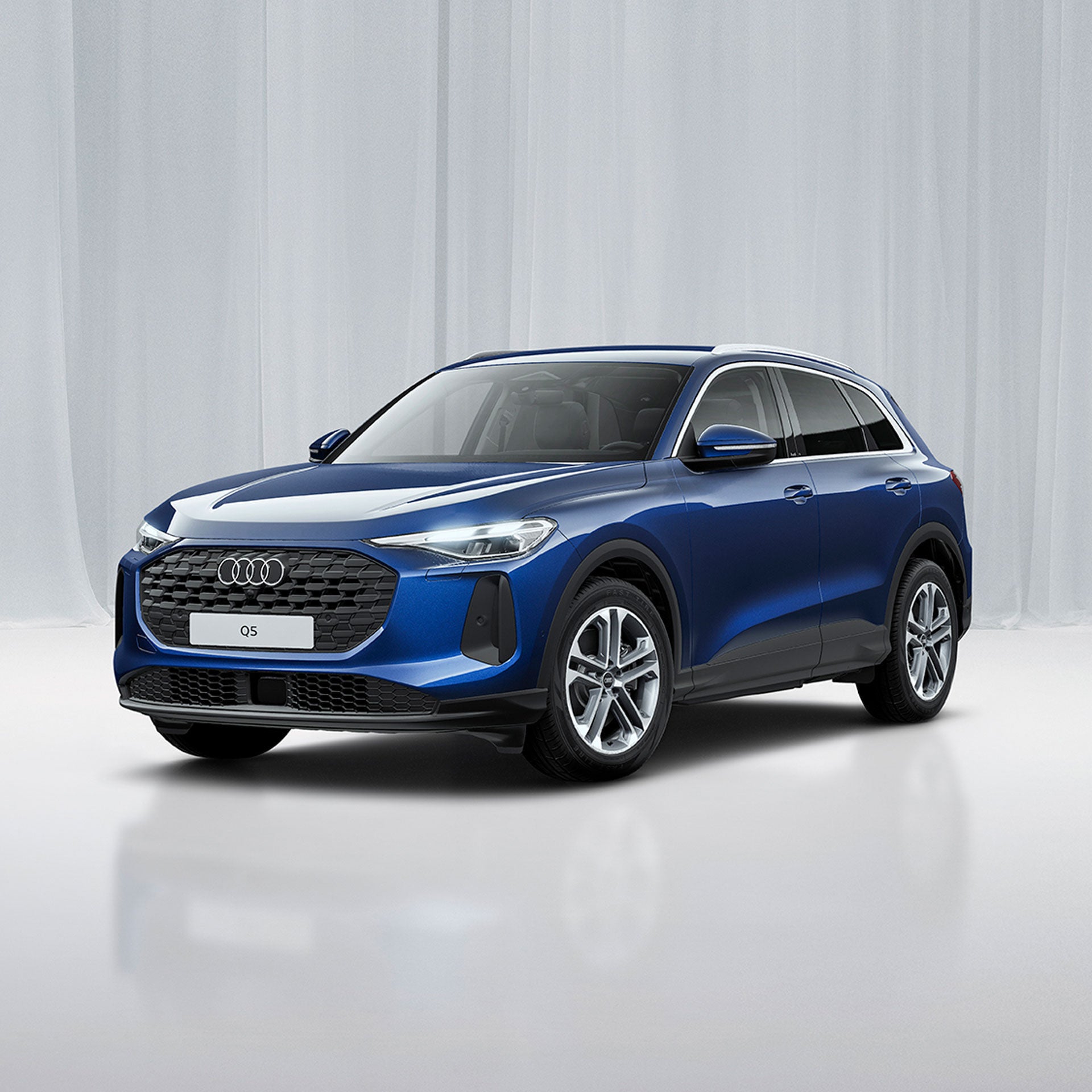 3/4 Ansicht eines Audi Q5 SUV