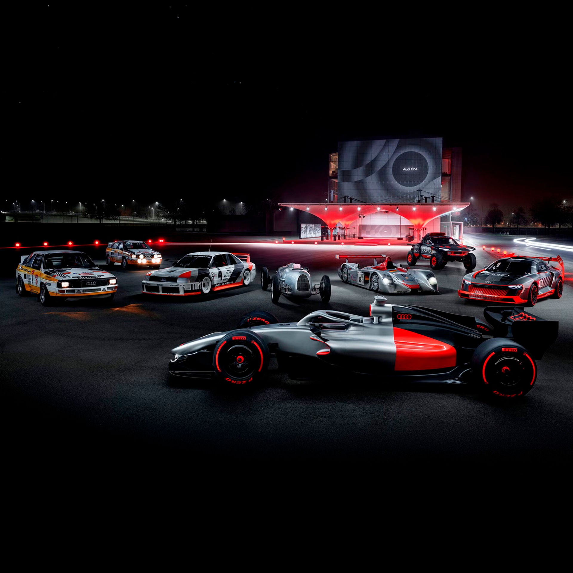 Un modelo de Audi Sport. 